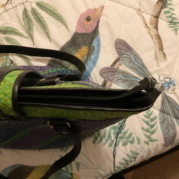 Basket weave tote bag - Picture 7 of 13